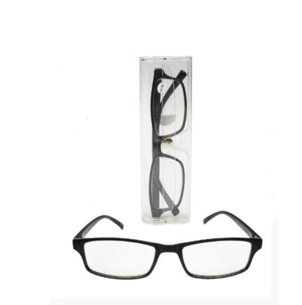 Reading Glasses with Transparent Case