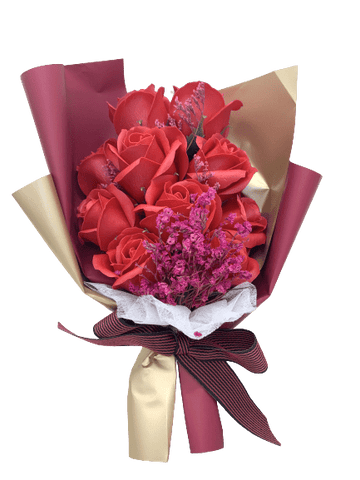 Artificial Rose Bouquet Gift Box