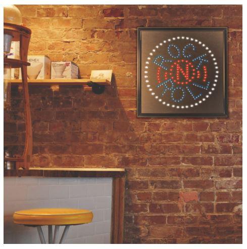LED SIGN  - ROCK N ROLL