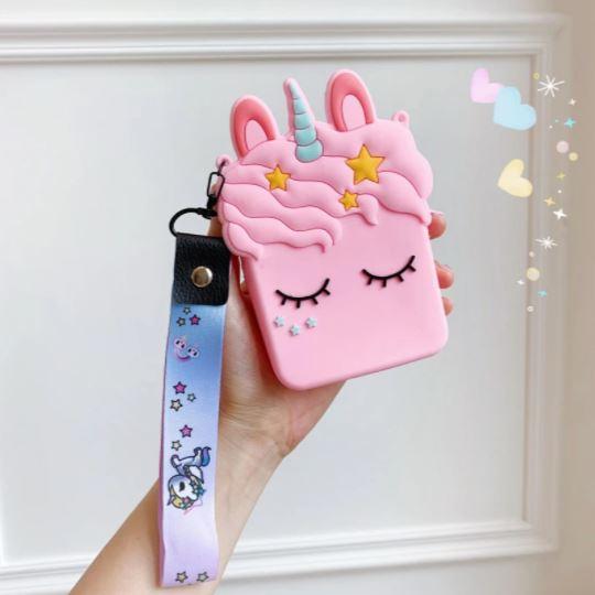 Unicorn Soft Silicone Pouch