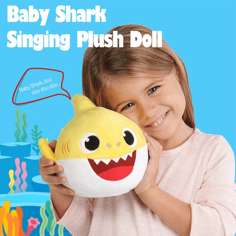 Singing & Dancing Baby Shark Plush Doll