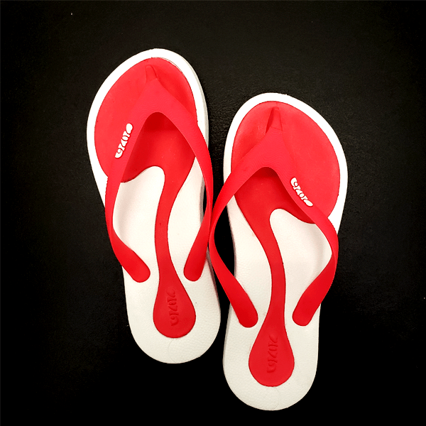 Women's Comfy Flip Flops With Unique Sole Contour