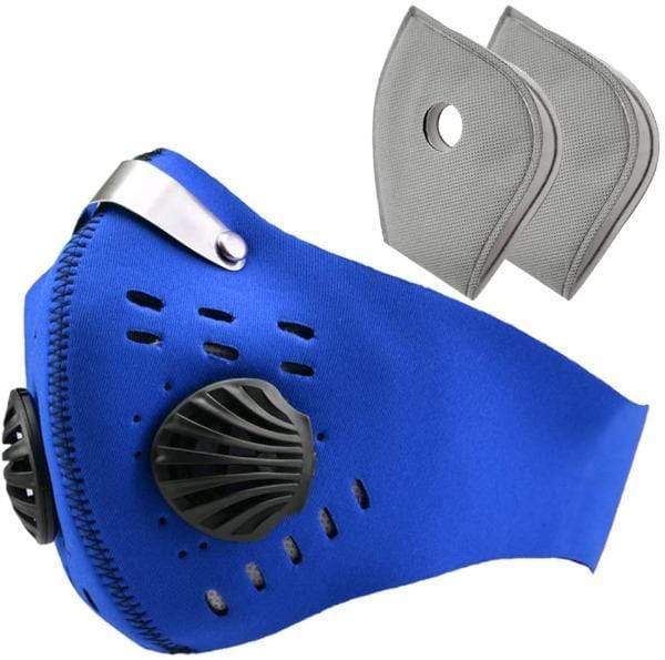 Activated Carbon Sport Dust Mask with Exhalation Valves