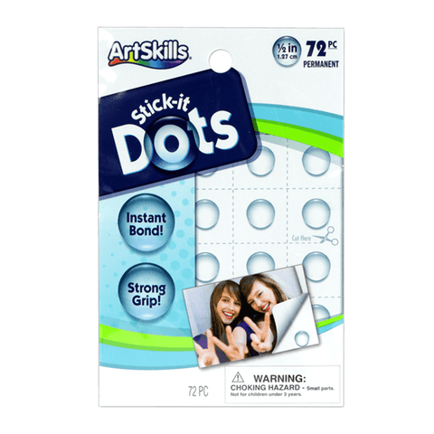 2 Pack: Artskills 72 Pieces Stick-it Dots