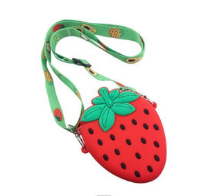 Fruit and Donut  Soft Silicone Pouch