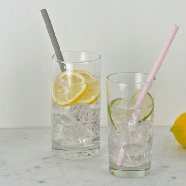 2 Piece: Eco-Friendly Reusable Drinking Straws