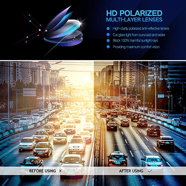 Polarized Folding Sunglasses