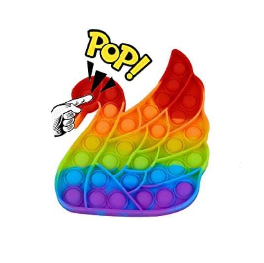 POPBUBBLE - SWAN RAINBOW - SMALL