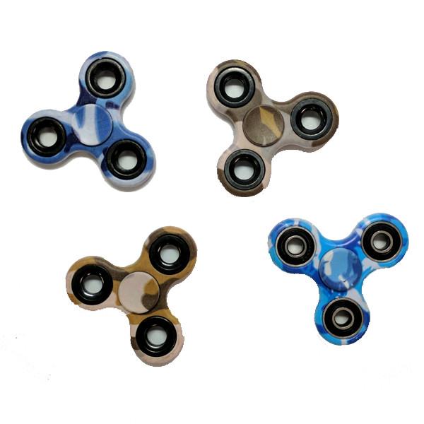 Toys - Camouflage Fidget Spinner: Stress Reliever