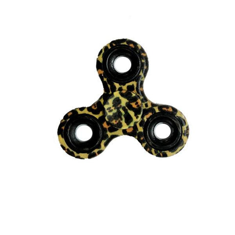 Toys - Leopard Print Fidget Spinner: Stress Reliever