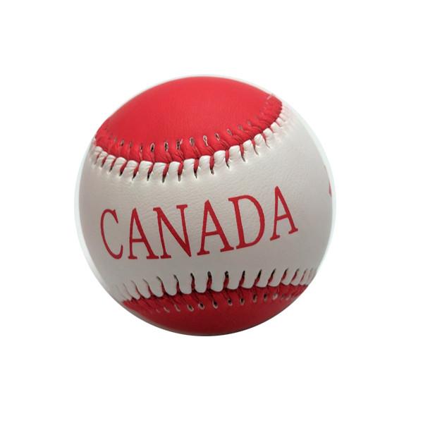 Toys - Team Canada Red & White Maple Leaf Baseball