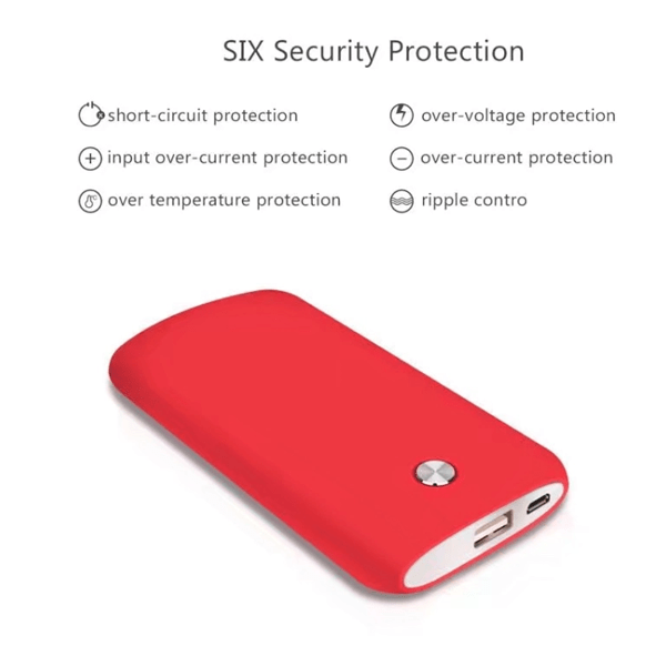 Ultra Thin 16800mAh  Smartphone Power Bank With LED Display - Assorted Colors