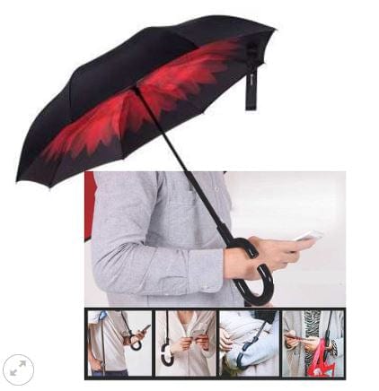 Reversible Umbrella - Black Colour