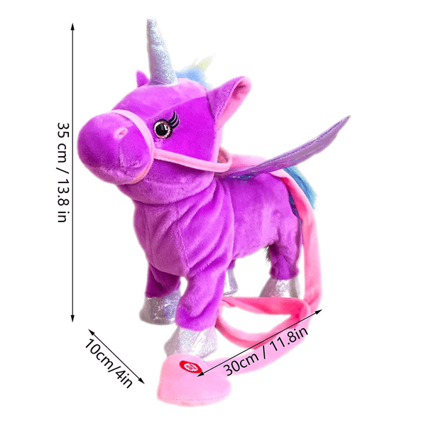 Magic walking and singing unicorn outlet