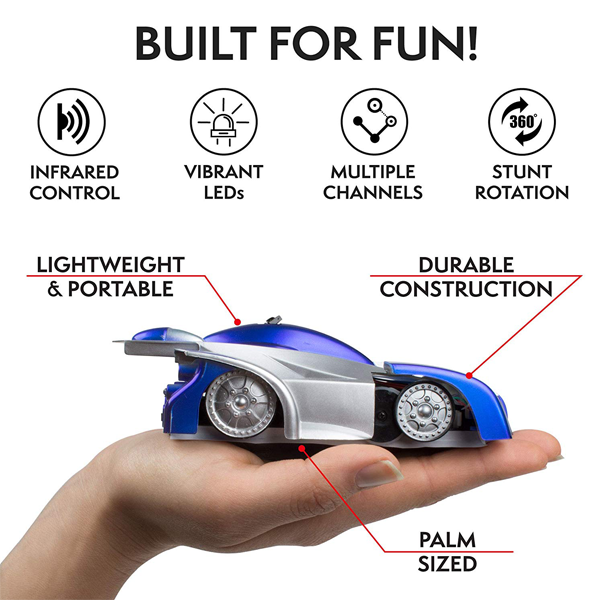 Remote Control Wall Climbing Car - 4 Colors Available!