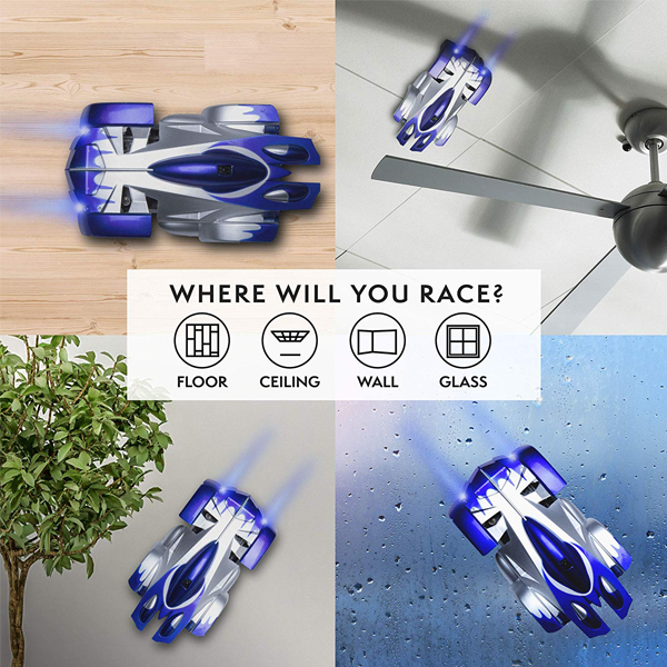 Remote Control Wall Climbing Car - 4 Colors Available!