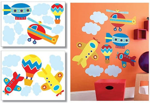 Wallies Big Murals Wall Decor - Up Up And Away