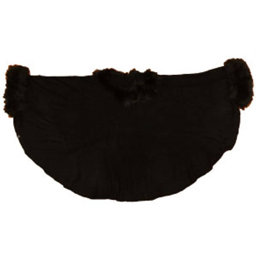 WINTER WEAR - Poncho W/ Imitation Fox Fur - #17192