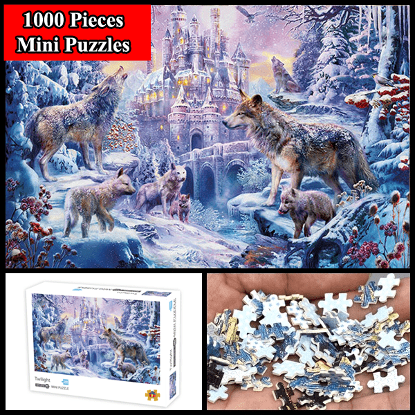 "Twilight" 1000 Pieces Mini Jigsaw Puzzles
